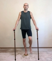 Магнитно балансиращо стъпало с топка 